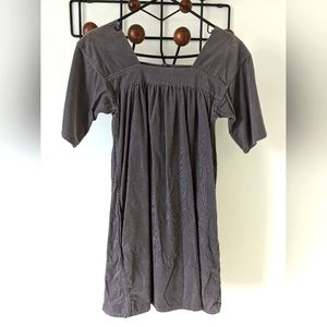 Corduroy smock dress